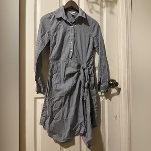 Barlll - blue and white tie dress.  Size XS